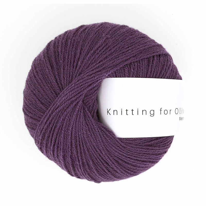 Merino Plum RMS Knitting for Olive